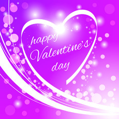 Sticker - Happy Valentine's Day greeting card