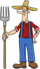 farmer cartoon character