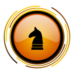 Poster - Horse chess.