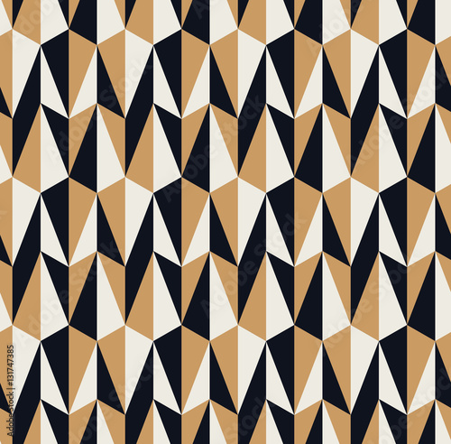 Naklejka dekoracyjna seamless retro pattern