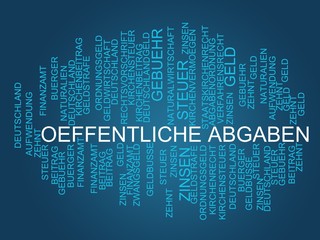 Poster - Öffentliche Abgaben