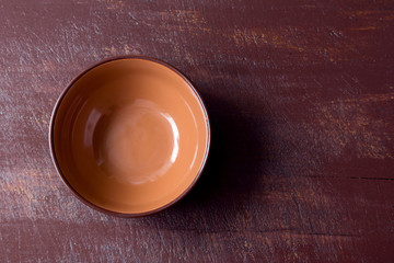 Wall Mural - Empty ceramic bowl