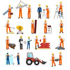 Wall Mural - Repairs Construction Builder Set