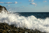 Fototapeta Tęcza - Ocean waves