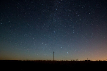 Perseid Meteor Shower in Belarus, august 2016