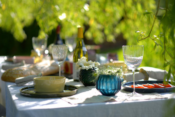 Alfresco dining