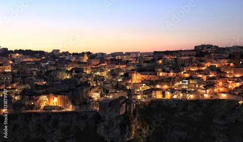 Fototapeta na szkło Kamienie Matera