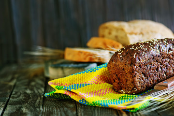 Canvas Print - fresh bread