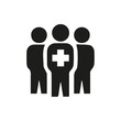 medical group icon illustration