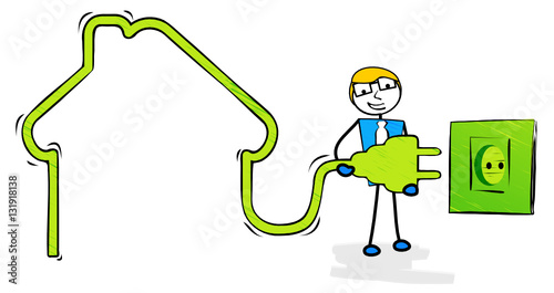 électricité illustration - Acheter ce vecteur libre de droit et