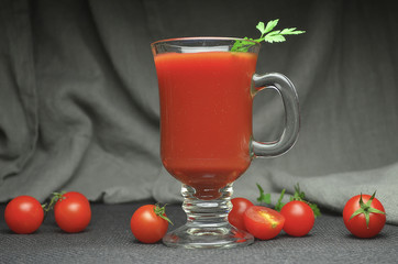 Fresh tomato smoothie diet