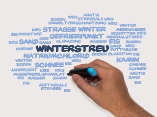 Sticker - Winterstreu