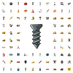 Aufkleber - screw icon illustration