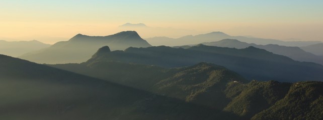 Early morning in the hills of Nepal