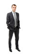© Africa Studio - Confident handsome businessman on white background