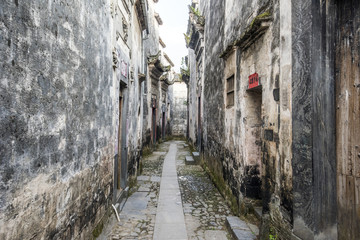 Wall Mural - traditional Chinese Hui Style Architecture, Anhui province, China