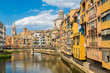 Colorful houses in Girona
