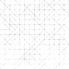 Geometric simple minimalistic background. Triangles dotted pattern. Vector illustration