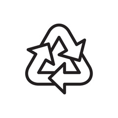 Poster - recycle icon vector