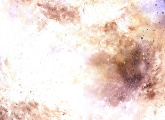 Poster - Cosmic space and stars, color cosmic abstract background. Fire effect in space.