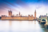 Fototapeta Big Ben - Palace of Westminster at sunrise