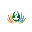 © heuheuheu - Logo Lotus flower Spa