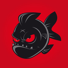 Piranha Clipart Logo