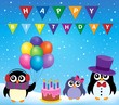 Party penguin theme image 8