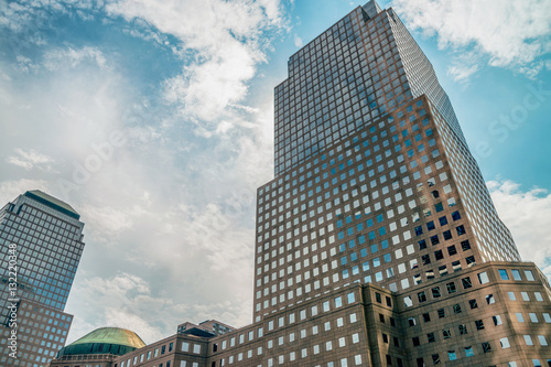 Stampa su Tela Abstract elements of New York buildings.