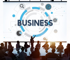 Wall Mural - Business Company Organization Corporate Strategy Concept