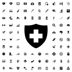 Wall Mural - medical sign icon illustration