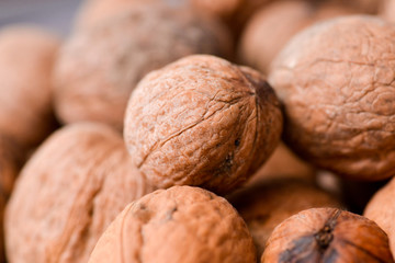 Wall Mural - Nuts in the shell in natural light