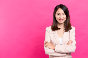 Wall Mural - Asian businesswoman portrait