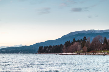 Poster - Stanley Park near English Bay in Vancouver BC, Canada