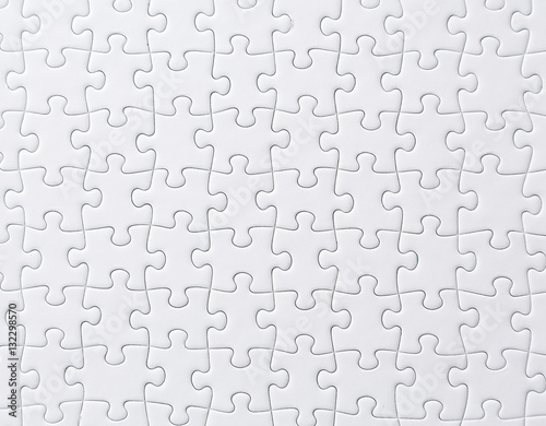 白いジグソーパズル White Jigsaw Puzzle Stock 写真 Adobe Stock