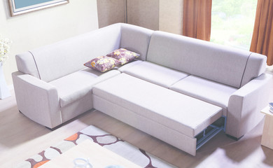 Corner sofa open 