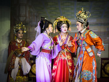 Chinese Opera Performance During The Hungry Ghost Festival, Penang, Malaysia