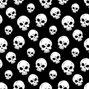 Seamless Skull Pattern