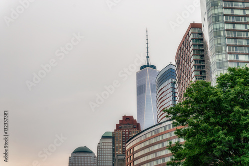 Streets and buildings of New York City Tablou Canvas
