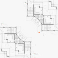Wall Mural - architectural background. vector.