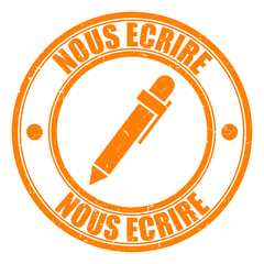 Poster - Logo nous écrire.