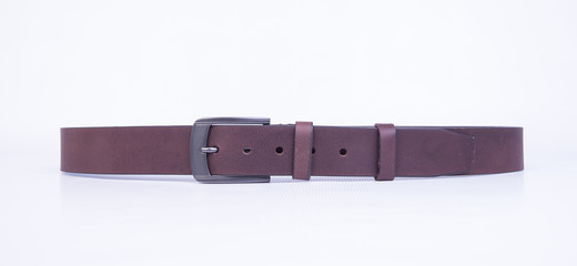 belt or belt for men on background.