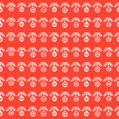 Poster - Different doodle christmas vector decor. Vector seamless christm