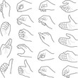 © Hein Nouwens - Hand collection - vector line illustration