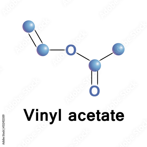 Vinyl acetate is an organic compound that is the precursor to polyvinyl