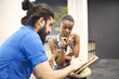 © Andy Paul - Business colleagues in an office breakout area