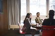 © Andy Paul - Multi ethnic business colleagues in an office meeting