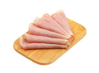 Sticker - rolled ham slices