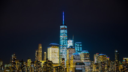 The One World Trade Center from New Jersey side