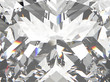 3D illustration crop diamond texture zoom